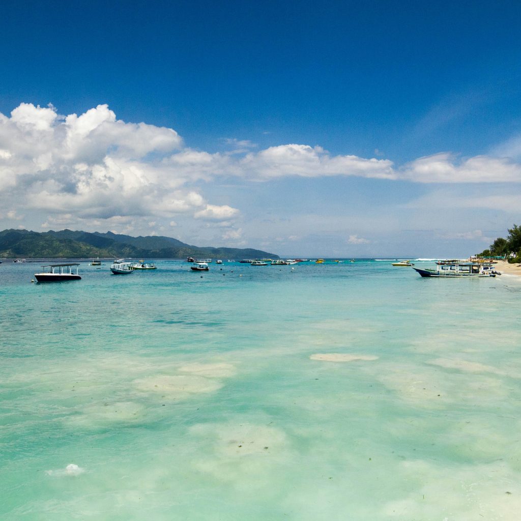Gili Trawangan island scenery