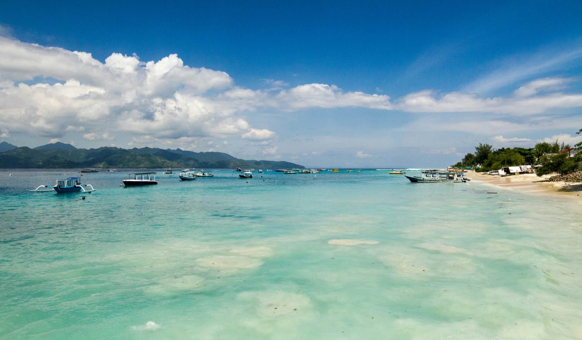 Gili Trawangan island scenery