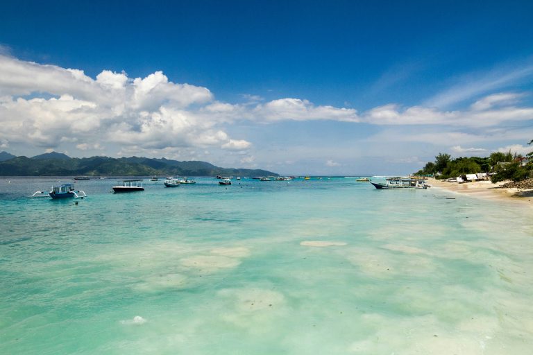 Gili Trawangan island scenery